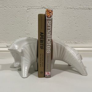 Jonathan Adler Charging Bull Bookends